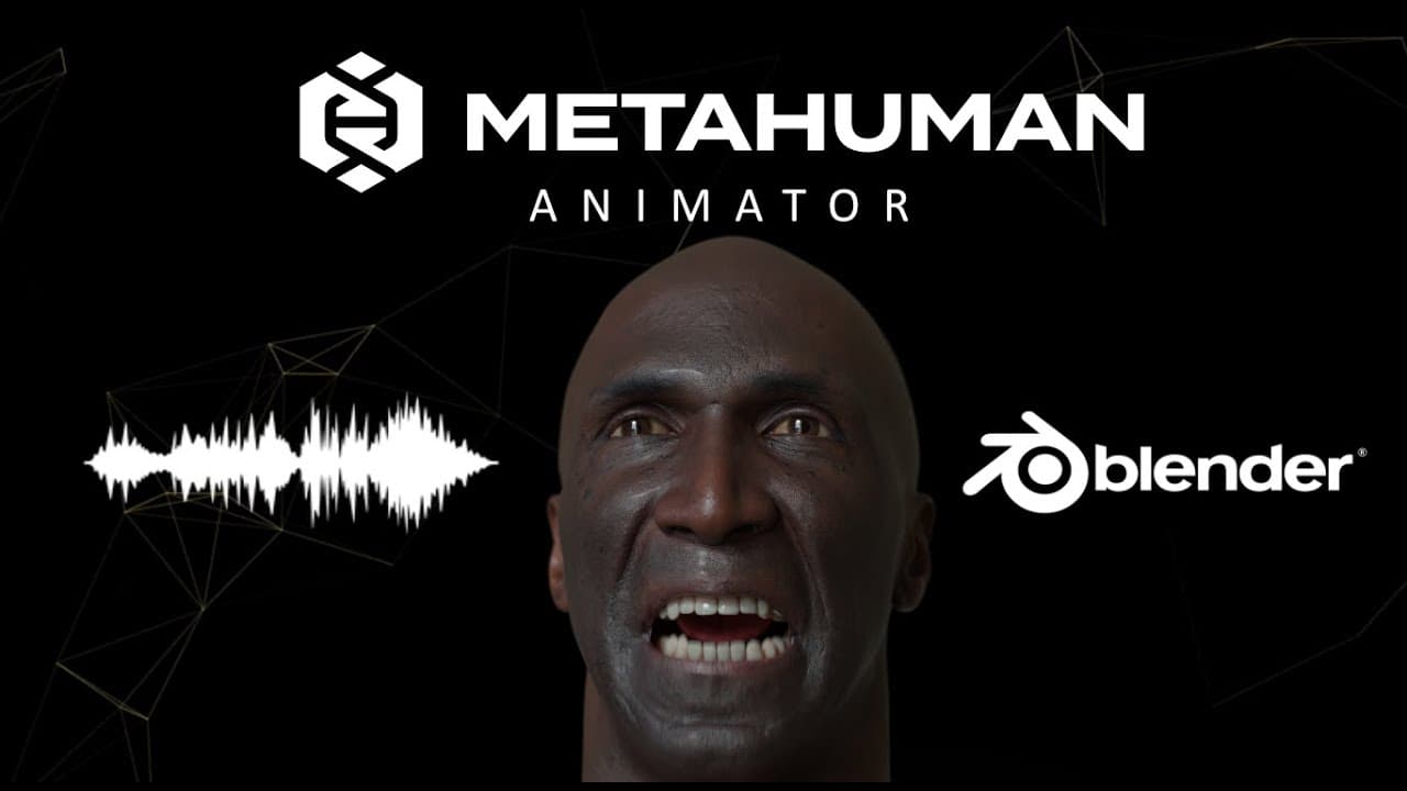 MetaHuman Animator Audio Driven Animation — Blender Workflow